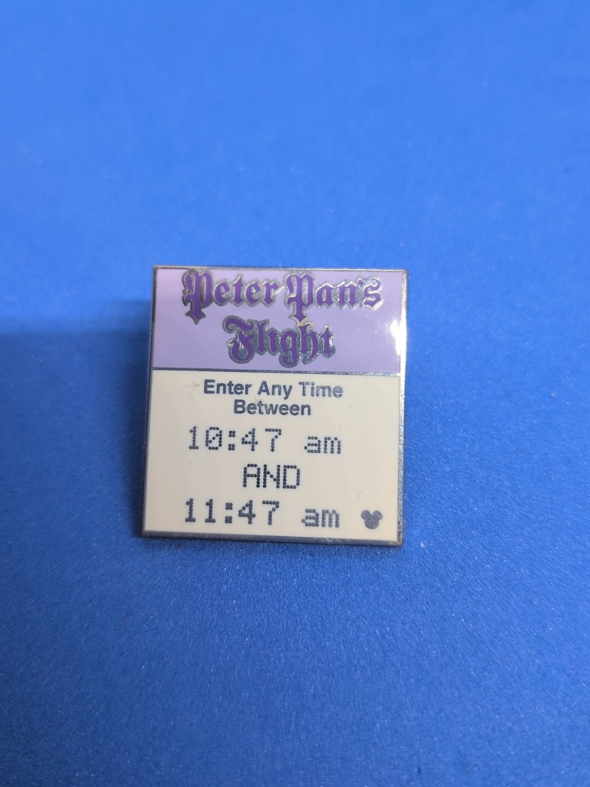 2008 Disney Hidden Mickey FastPass Tickets Peter Pan Flight Pin