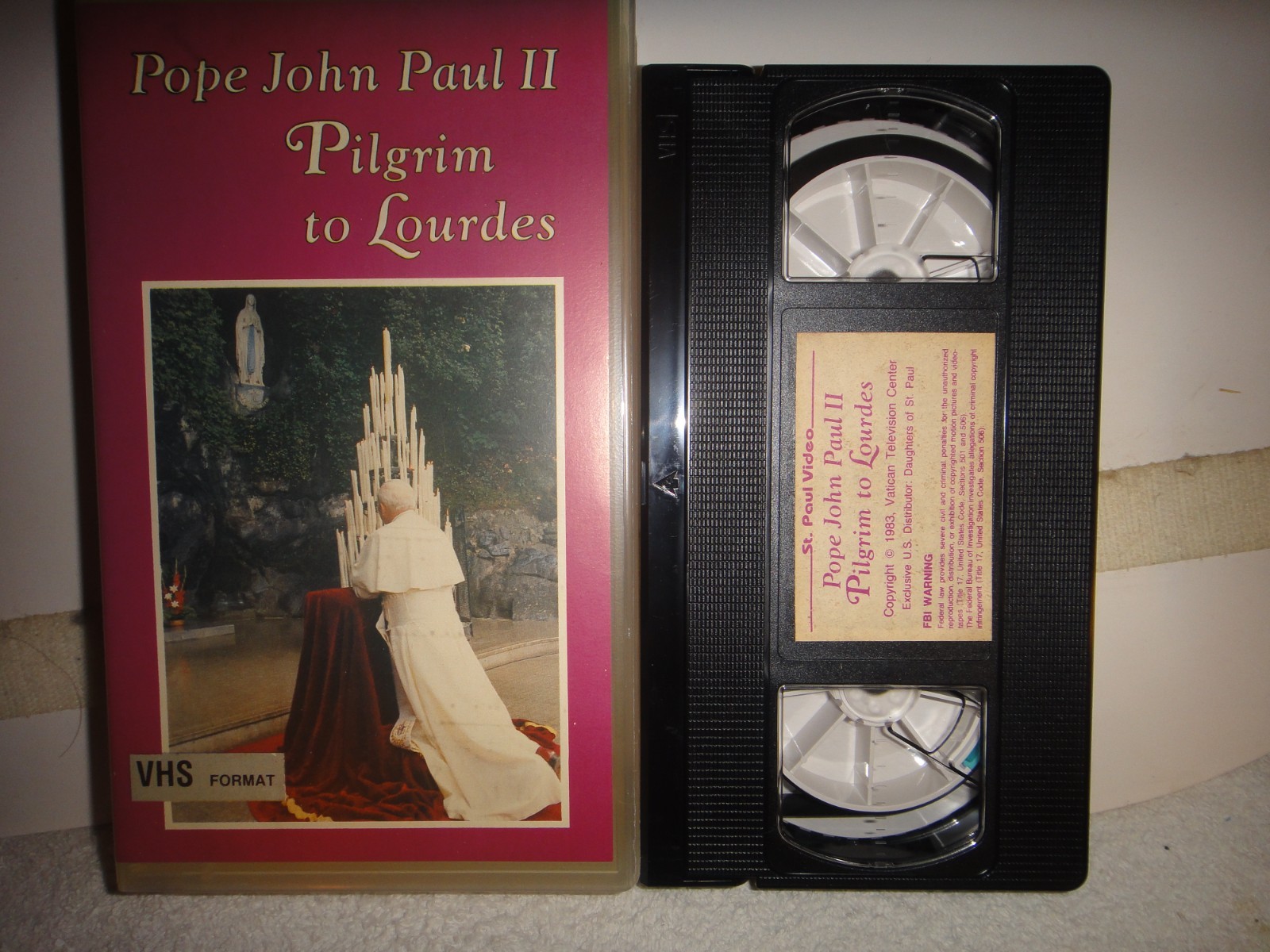 Pope John Paul II Pilgrim to Lourdes