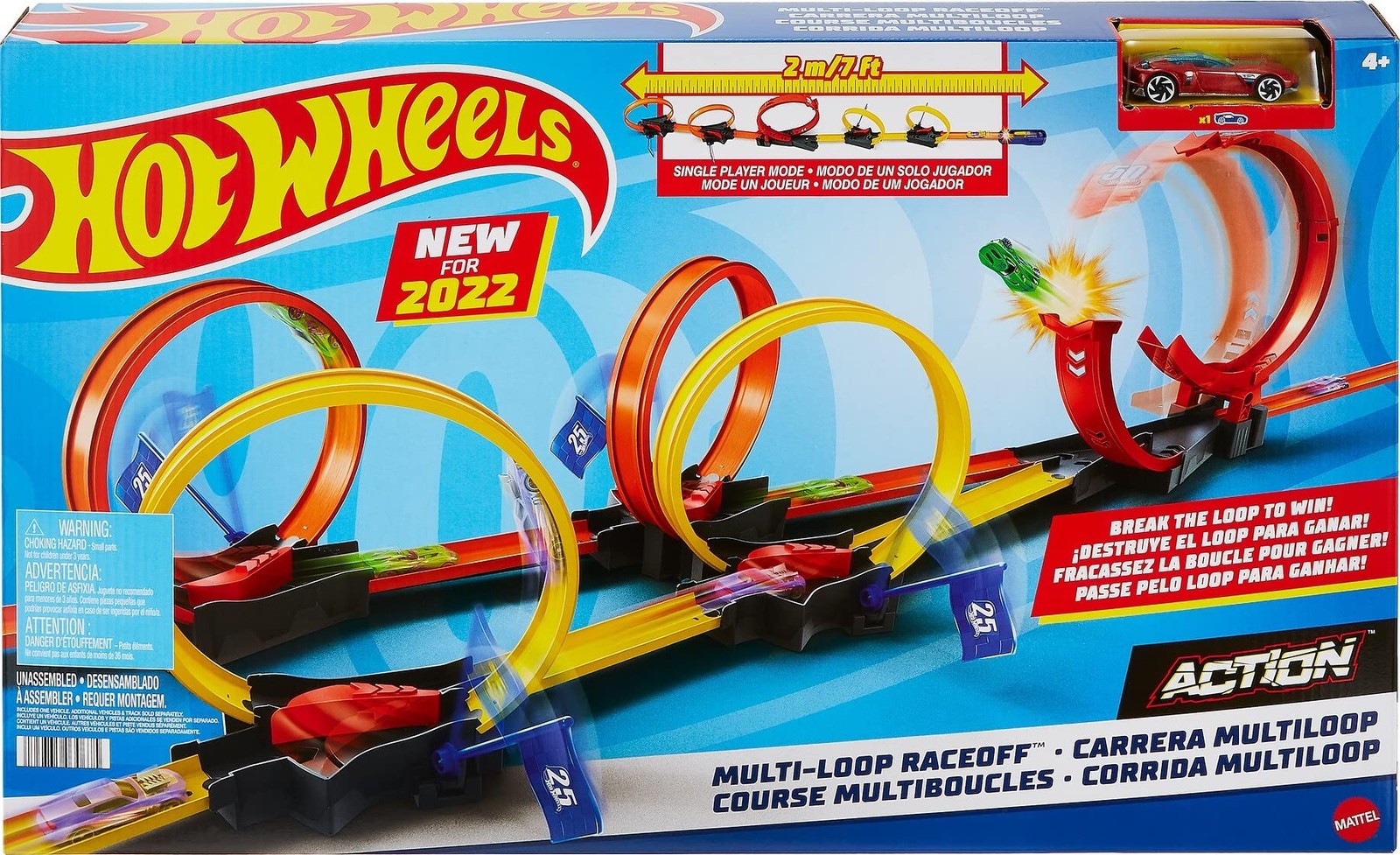 Hot Wheels HDR83 Toy, Multicoloured