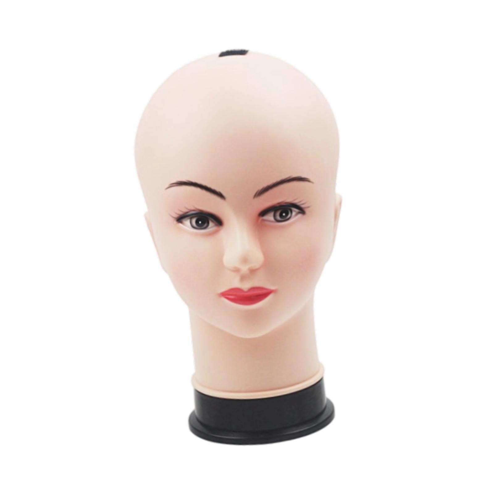 Female Mannequin Head Display Model Stylist Realistic Prop Wig Display for Cap