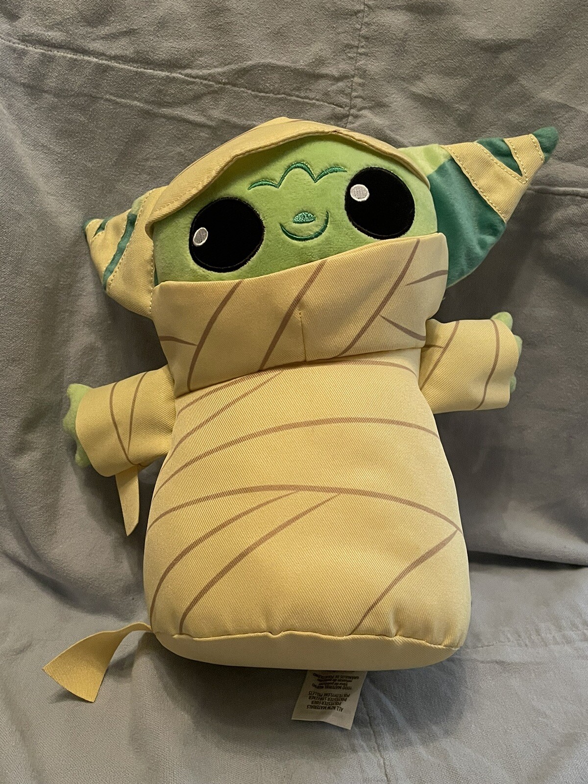 NEW Star Wars Baby Yoda Grogu Mummy Halloween The Mandalorian Stuffed Plush 9.5"