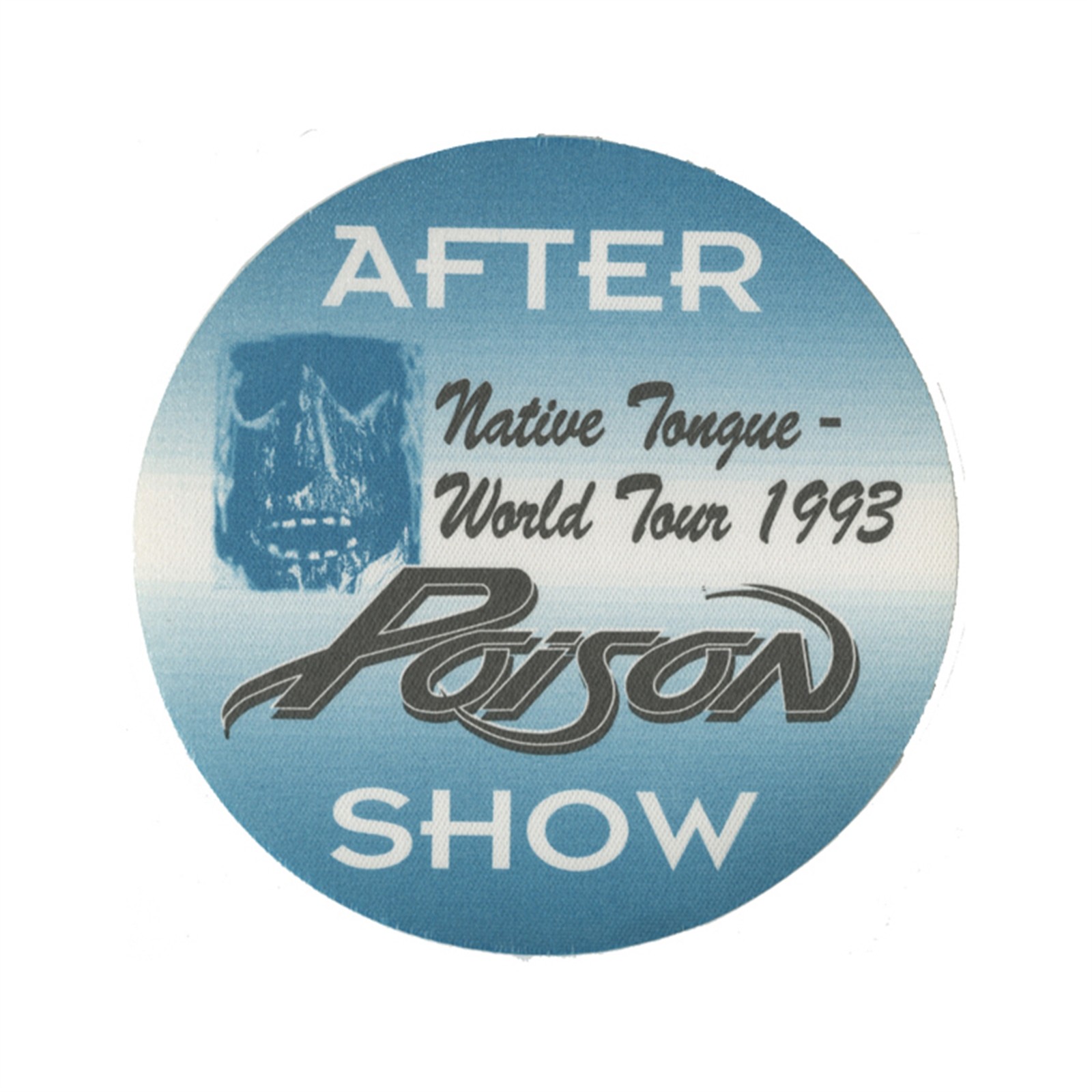 Poison 1993 Native Tongue Concert Tour After Show Backstage Pass