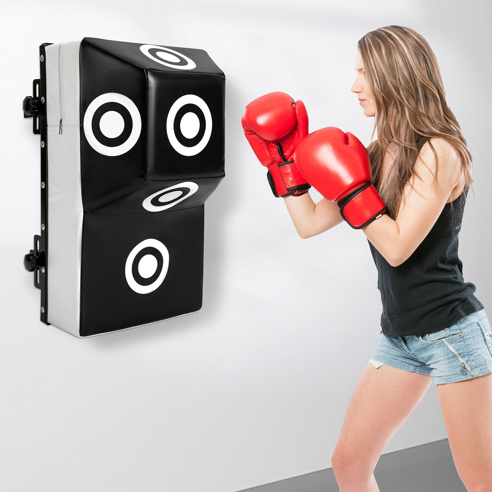 Adjustable Sports Training Wall Punching Pad MMA Training Boxing Target Bag