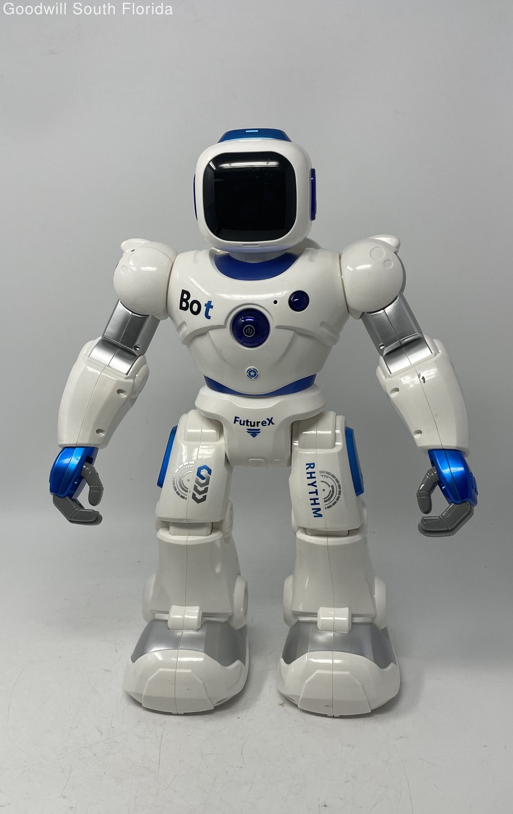 Futurex Rhythm Kids White Blue Music Bot Programmable Smart Robot Not Tested