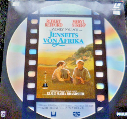 Out of Africa Gatefold (2 LaserDisc) PAL Version Mint Condition