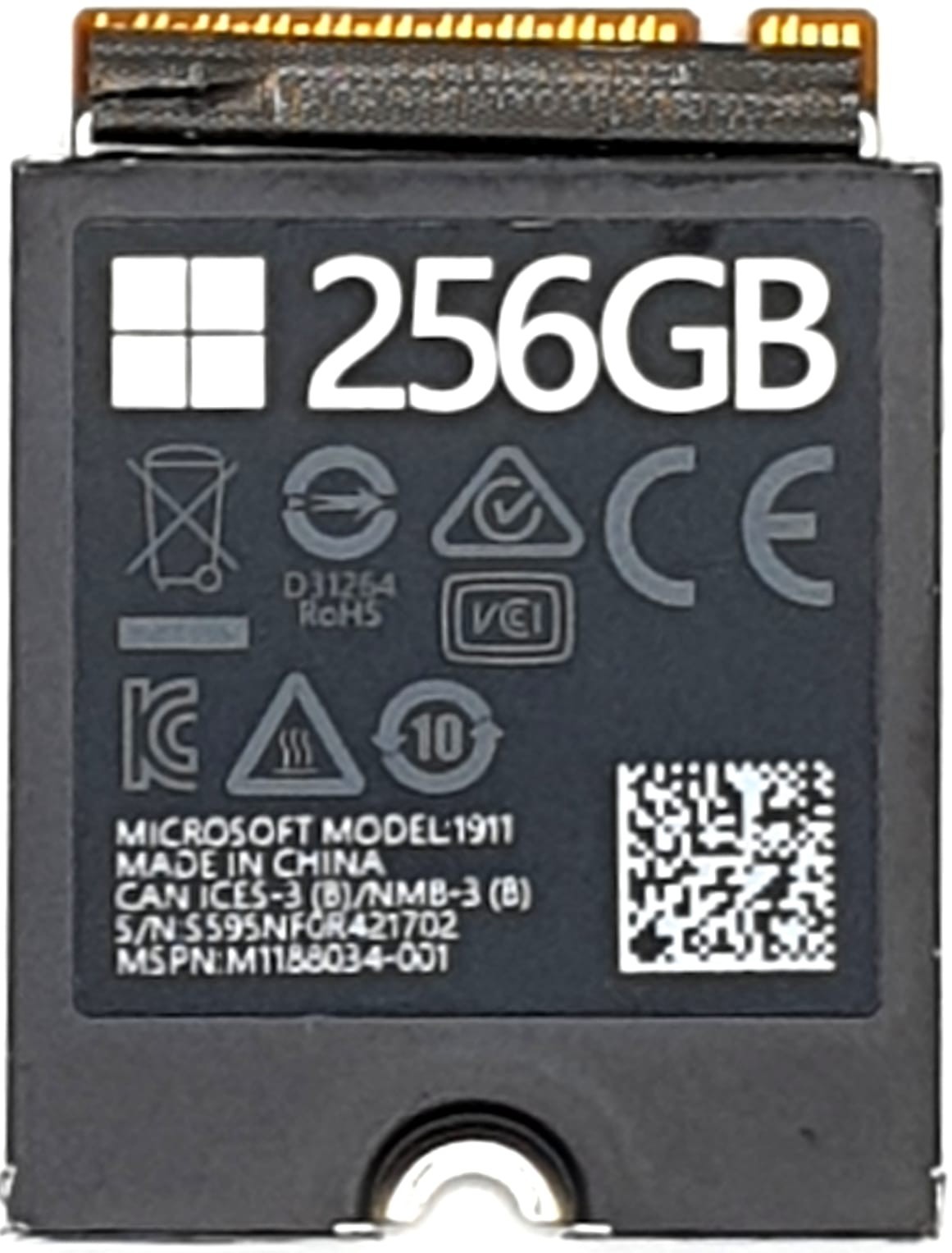 1983 Microsoft Surface Pro 8 256GB SSD Hard Drive