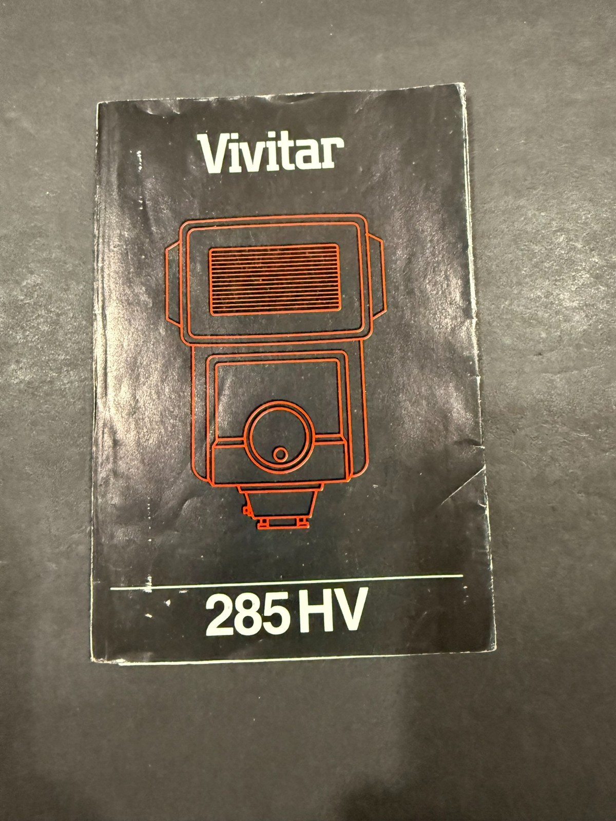 Vivitar Camera Flash 285 HV Instructions......Free Shipping