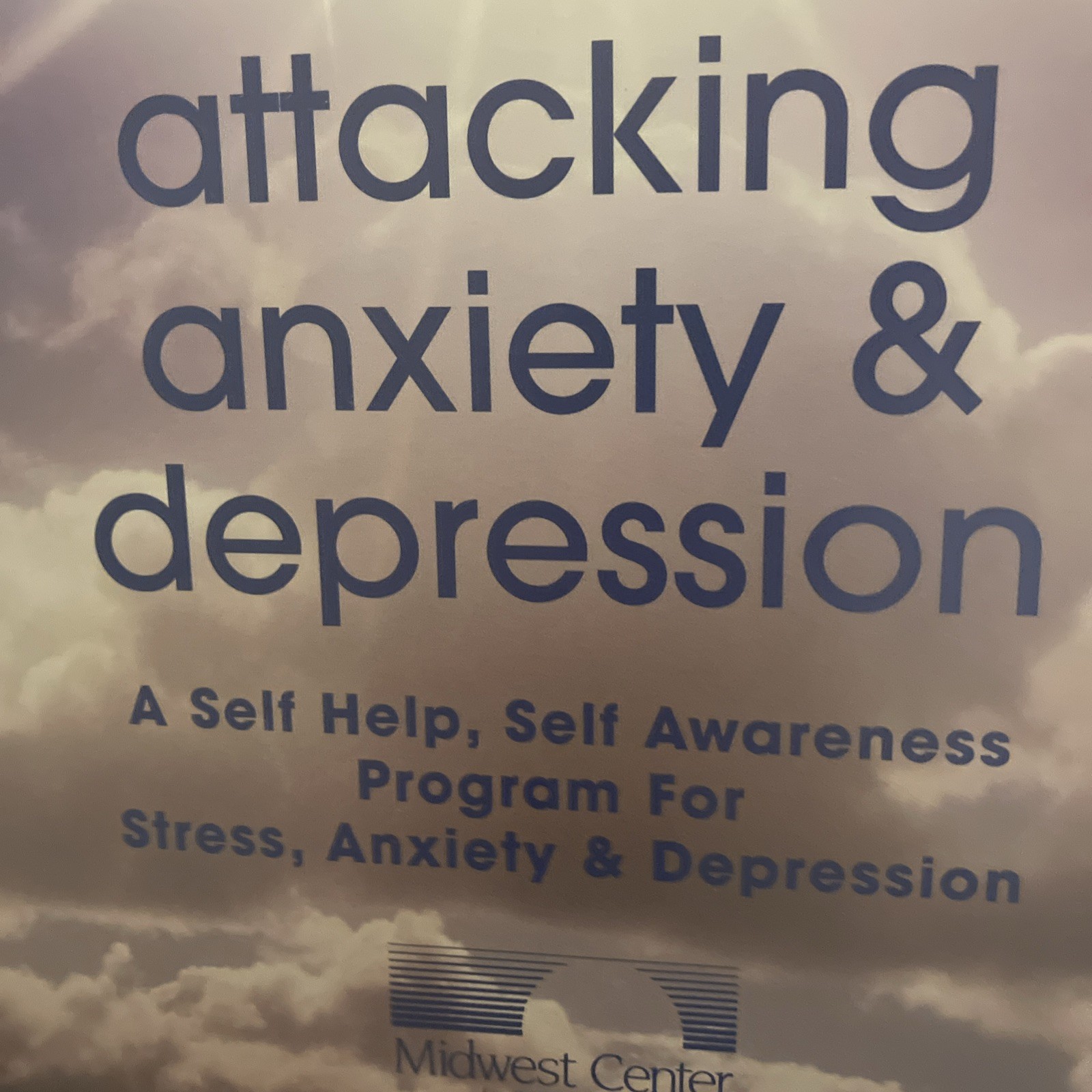 2002 Attacking Anxiety & Depression 16 Cassettes And Booklets Kit