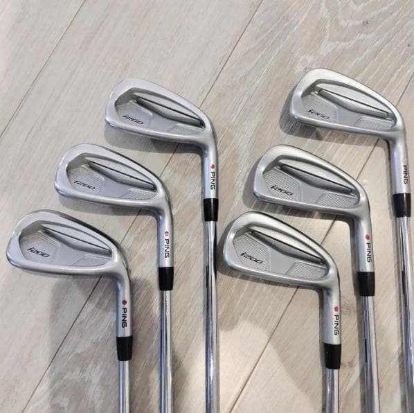 [Ping] i200 Iron Set Red Dot Flex X 6pcs 5.6.7.8.9.W N.S.PRO MODUS3 TOUR 120