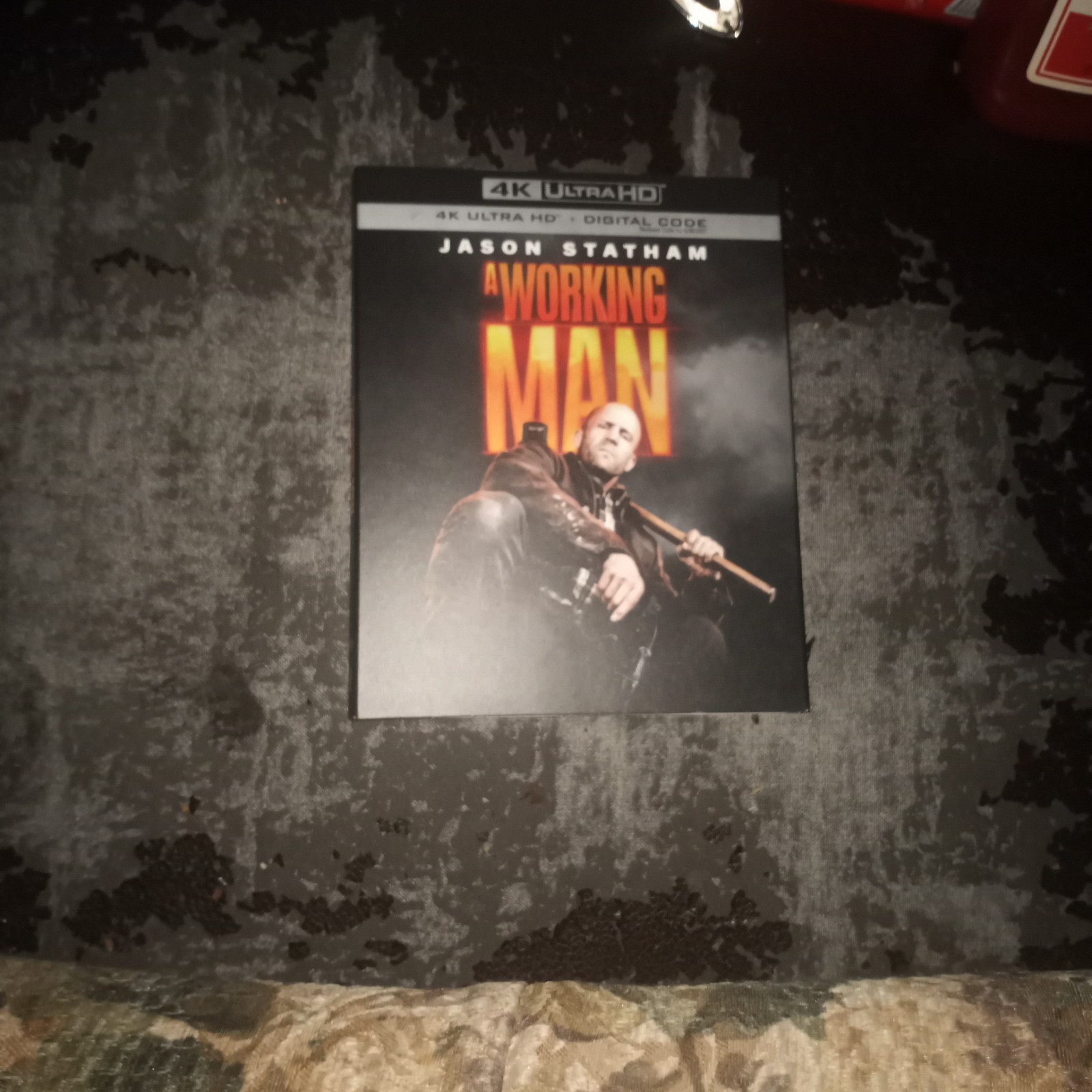 Working Man 4k Blu Ray Slipcover Only (No Disc)