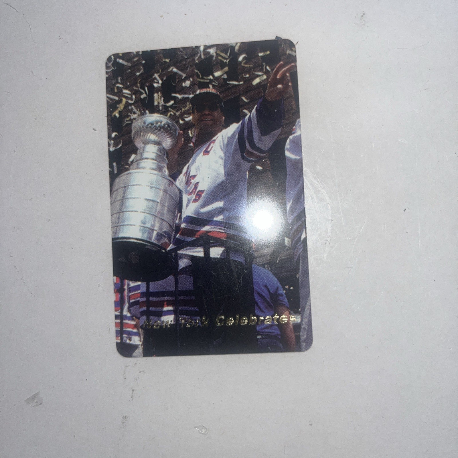 Mark Messier New York Rangers 1994 Stanley Cup Card