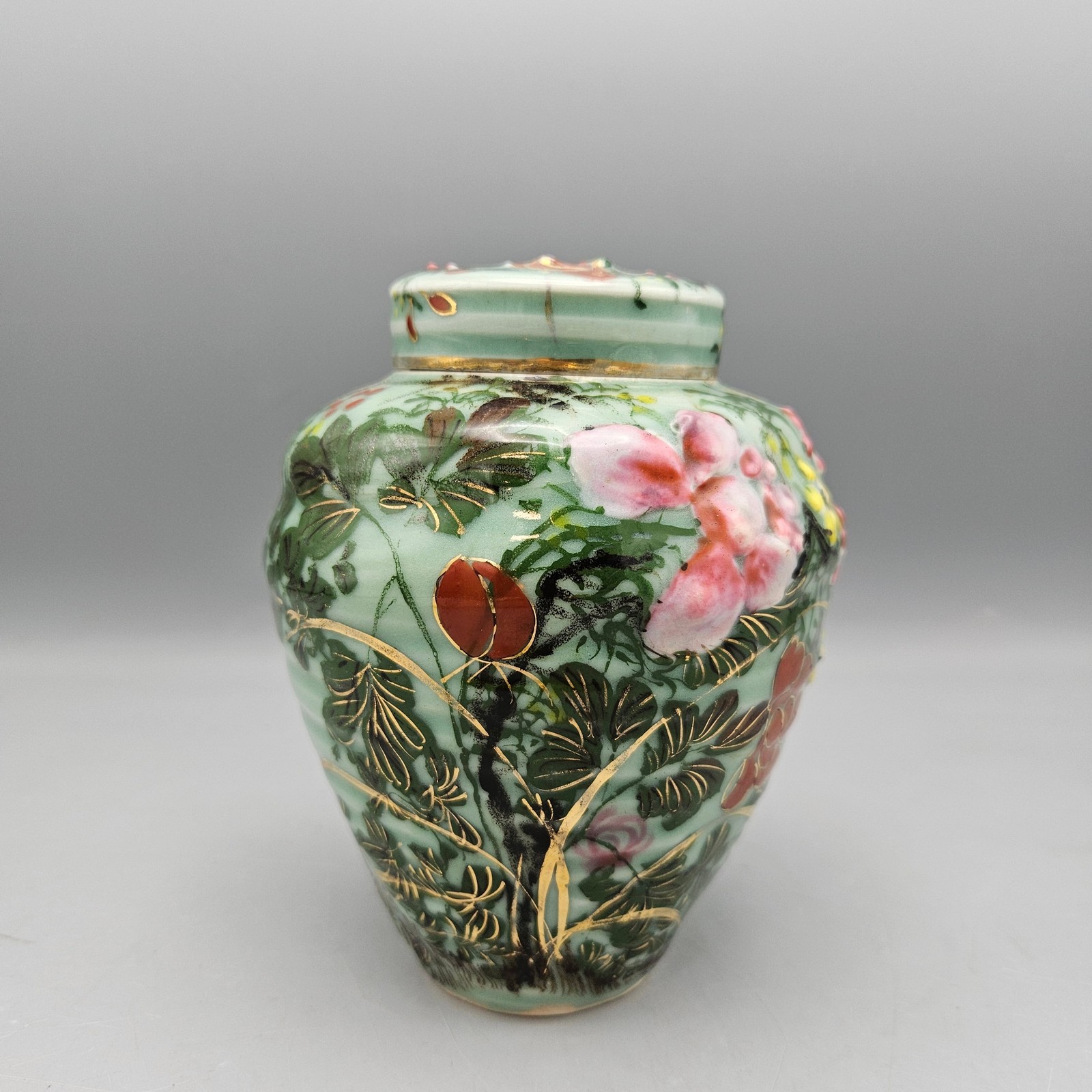 Vintage Japanese Celadon Vase