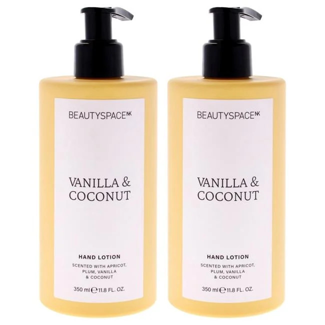 Beauty Space K0007033 11.8 oz Beauty Space Hand Lotion - Vanilla & Coconut - ...