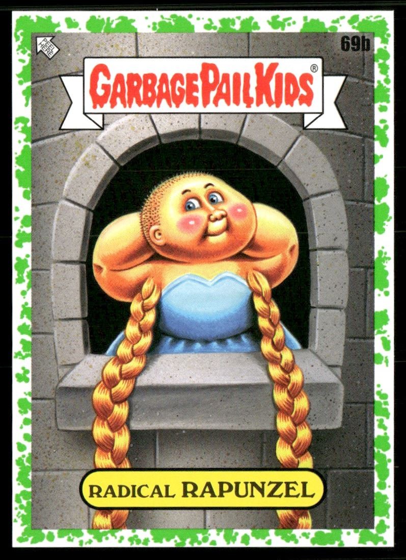 RADICAL RAPUNZEL 2022 Garbage Pail Kids Booger Green #69B