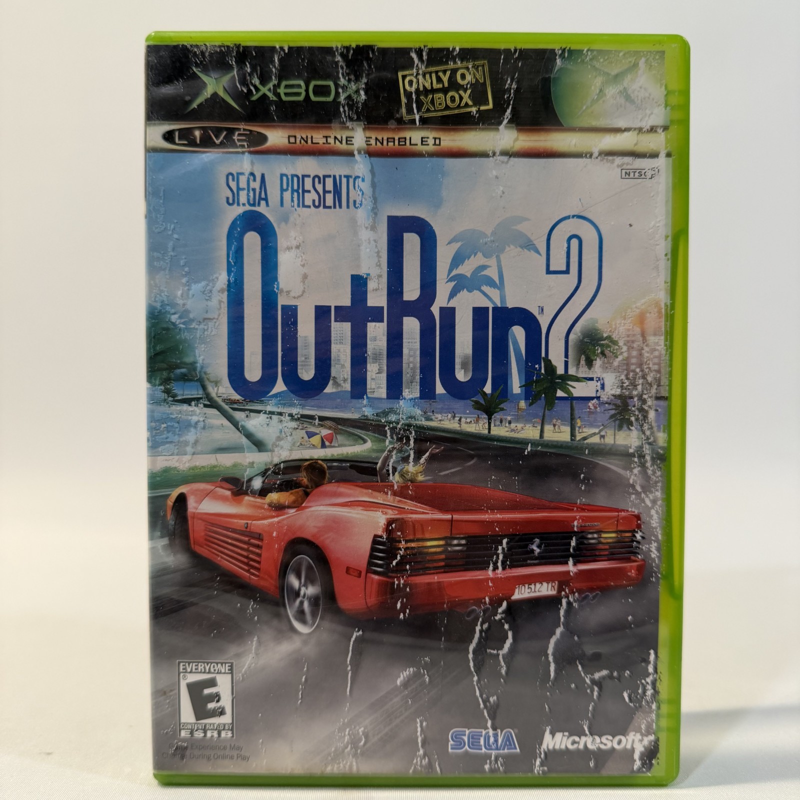 OutRun 2 Microsoft Xbox Arcade Racing Driving Simulation Sega Ferrari Video Game