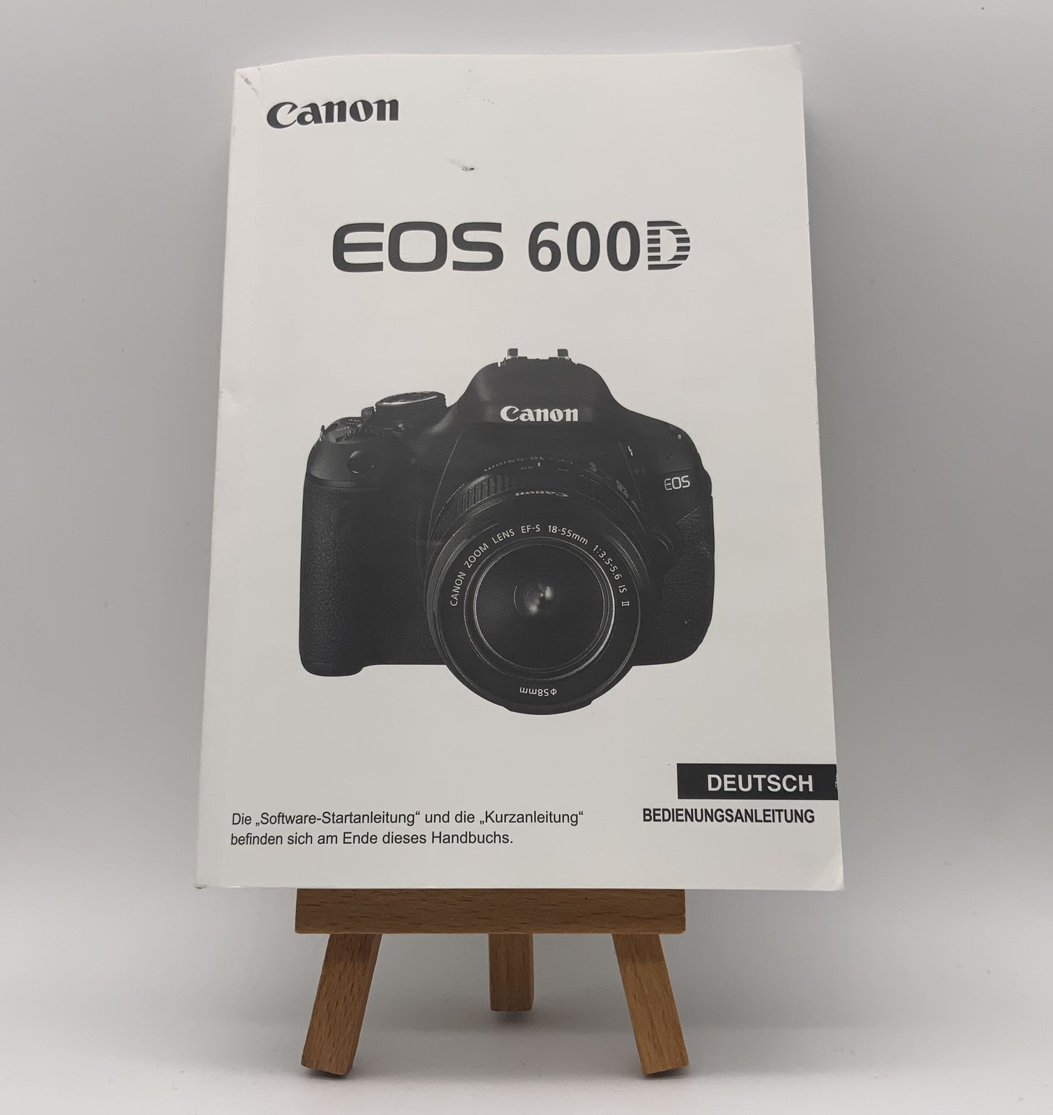 Canon EOS 600D Instruction Manual German