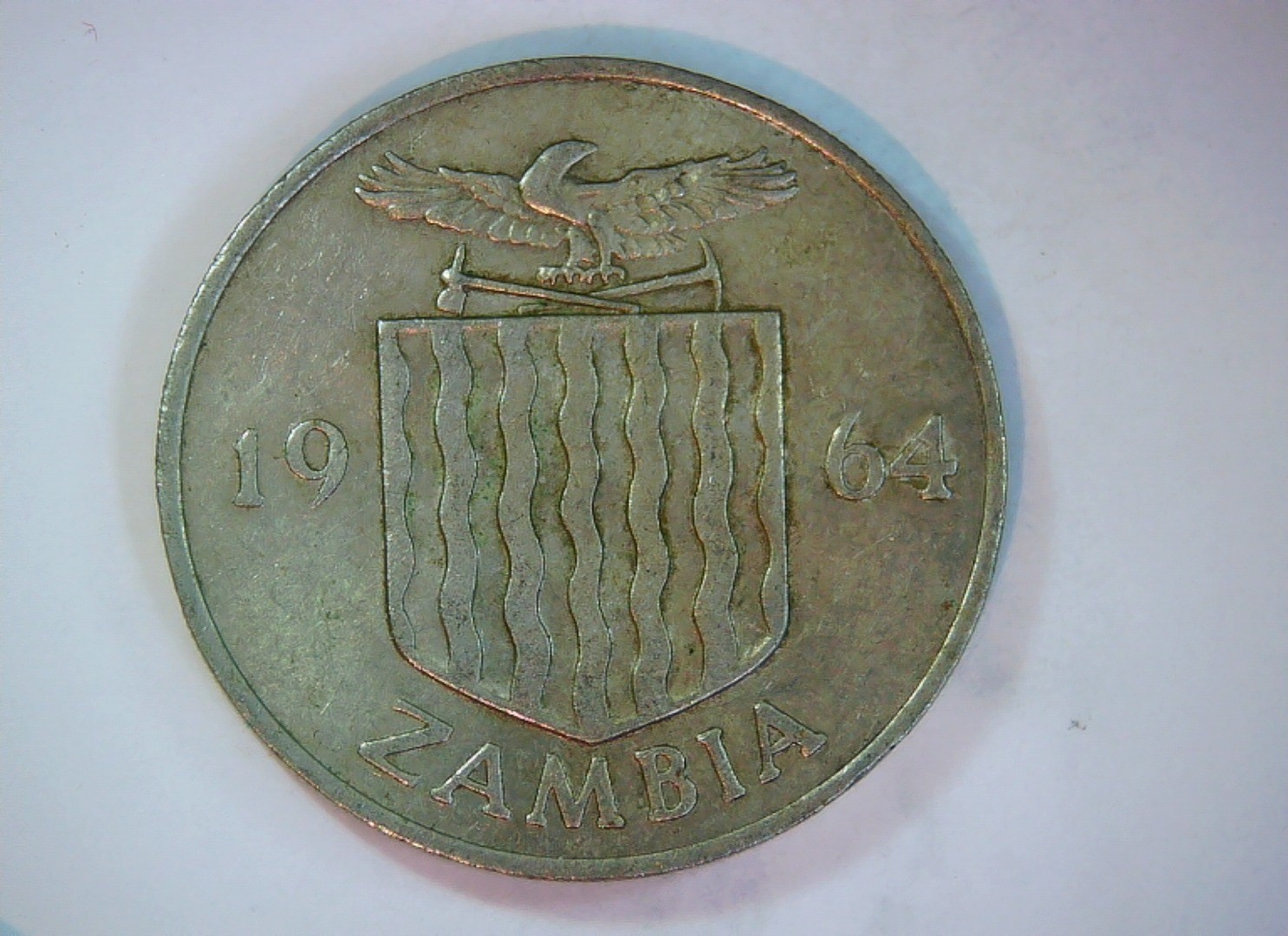 Zambia 1964 2 Shillings Zambia (First Republic) 2 Shillings Coin