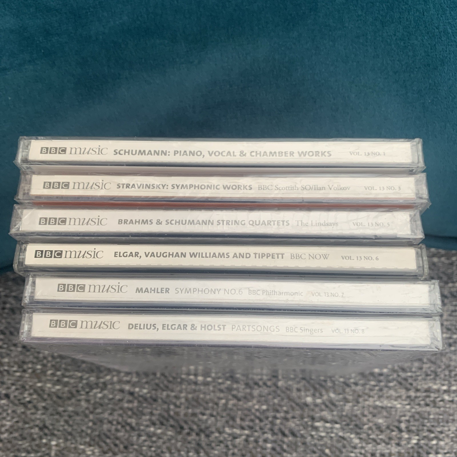 BBC Music Magazine CD's Volume 13 (6 x CD's) 5 are wrapped & sealed.  2 is used