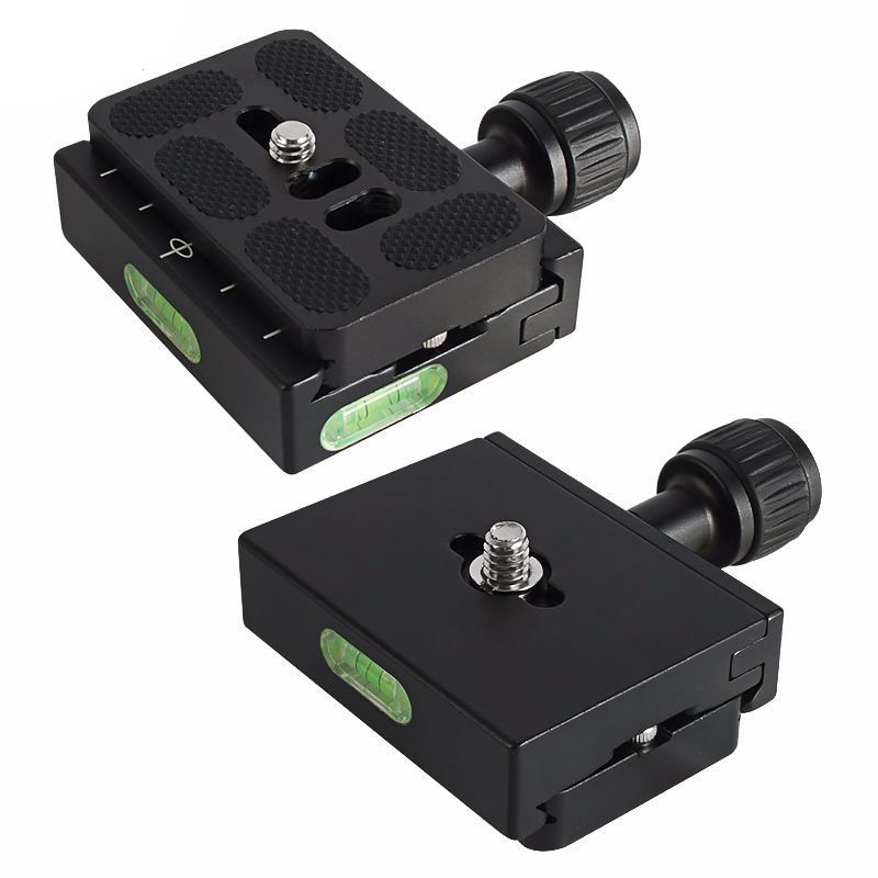 1/4" Screw 50mm Quick-release Plate+Clamp for for Arca-Swiss Tripod Ball Head
