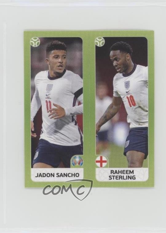 2020 Panini Euro Album Stickers Orange Edition Jadon Sancho Raheem Sterling 0o9x