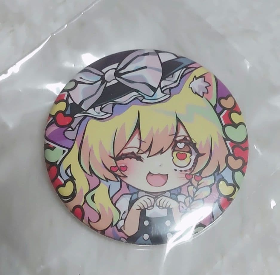 Touhou Project Kirisame Marisa Can Badge