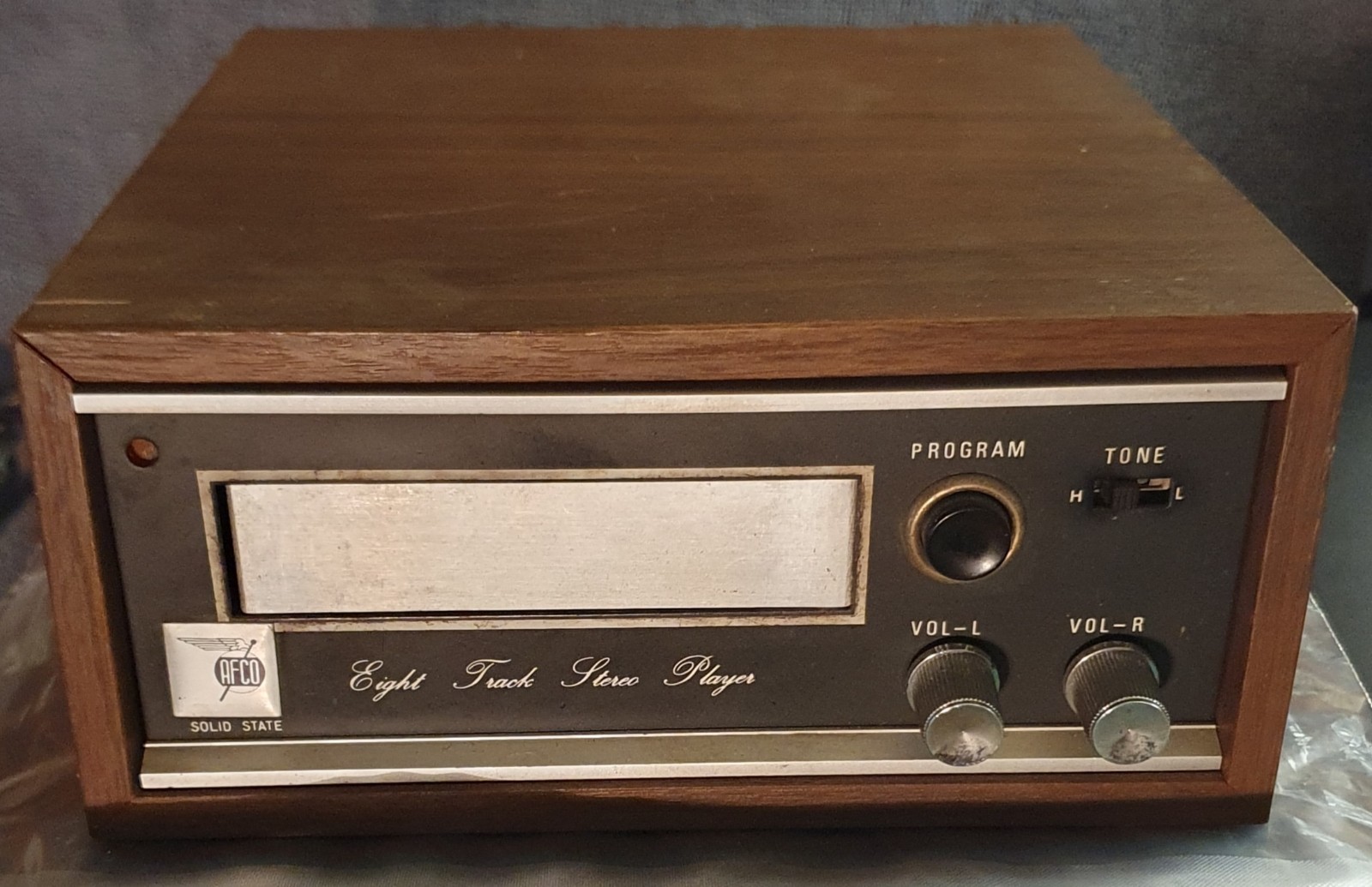 Rare Vintage AFCO 8 Track Player - Works Tested Please Review Video parts/repair