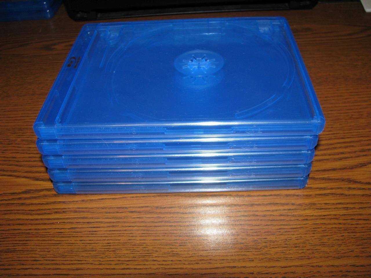 Qty (5) -2-Disc Blu-Ray Viva Elite Case - 12.5mm - Free Shipping