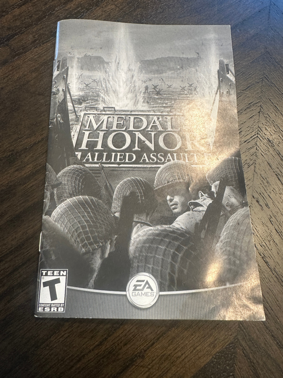 Medal of Honor: Allied Assault (PC, 2002) Manual ONLY