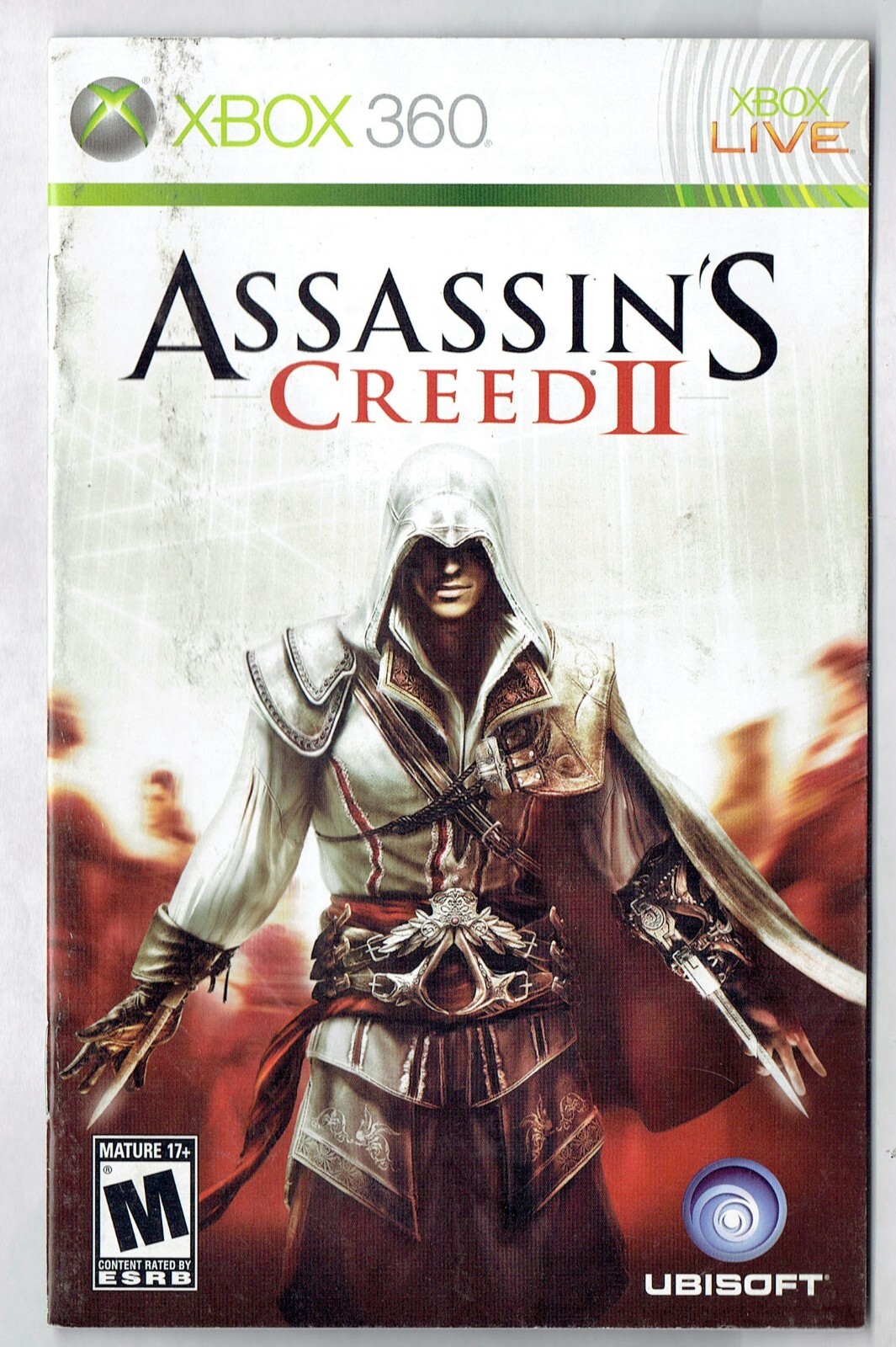 Assassin's Creed 2 Microsoft XBOX 360 MANUAL Only