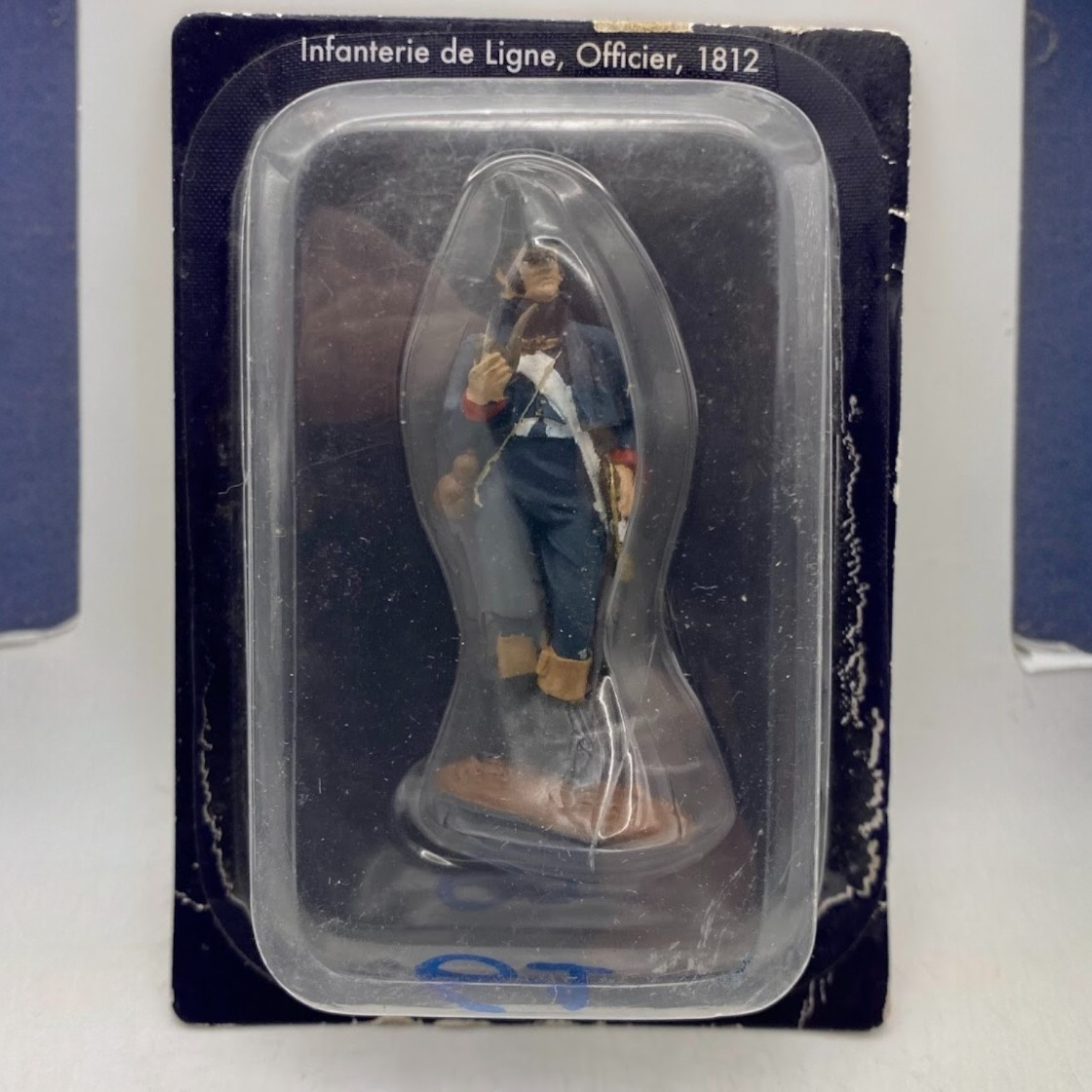 NNS061 Line Infantry Officer 1812 napoleon hobby&work Tin Soldier