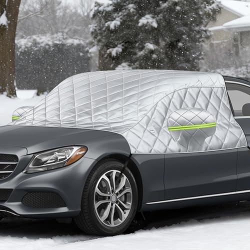 6 Layers Windshield Snow Cover Universal Midsize M-Midsize Sedan/Compact SUV