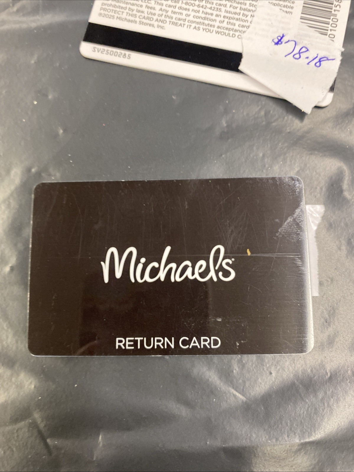New Michaels Gift Card $53.73 Value