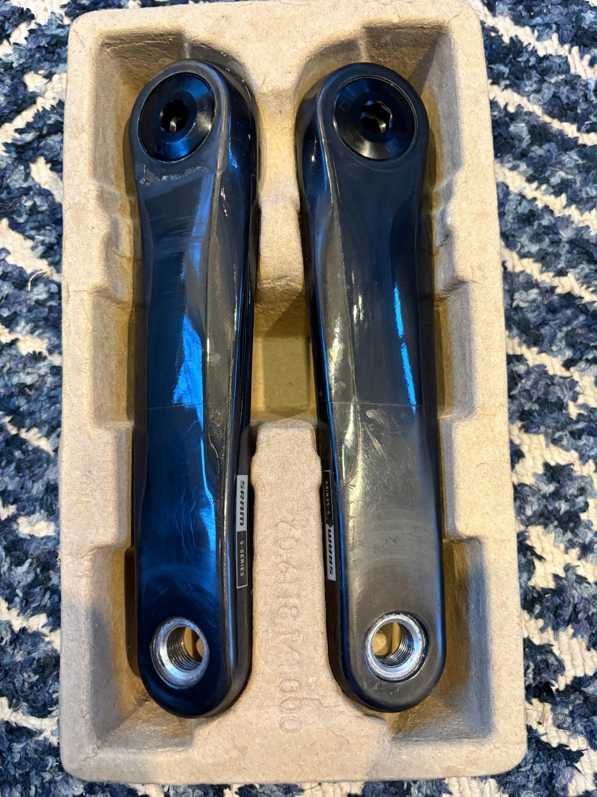 SRAM S996 DUB A1 Carbon Crank Arm 170mm for E-MTB Mahle Motors Black