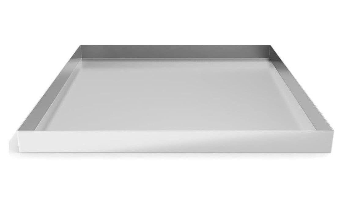 32x32x2.5In Washing Machine Pan Heavy Duty Compact Washer Drip Tray No Hole