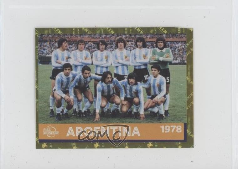 2022 Panini FIFA World Cup Qatar Stickers Argentina 1978 Team Photo #FWC24 0dk