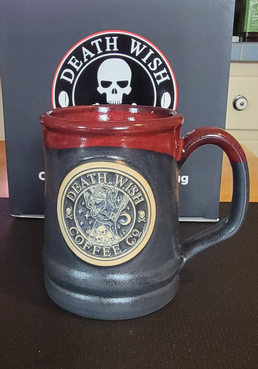 Death Wish Coffee 2019  Winter Mug KRAMPUS 3640/3666 New In Box