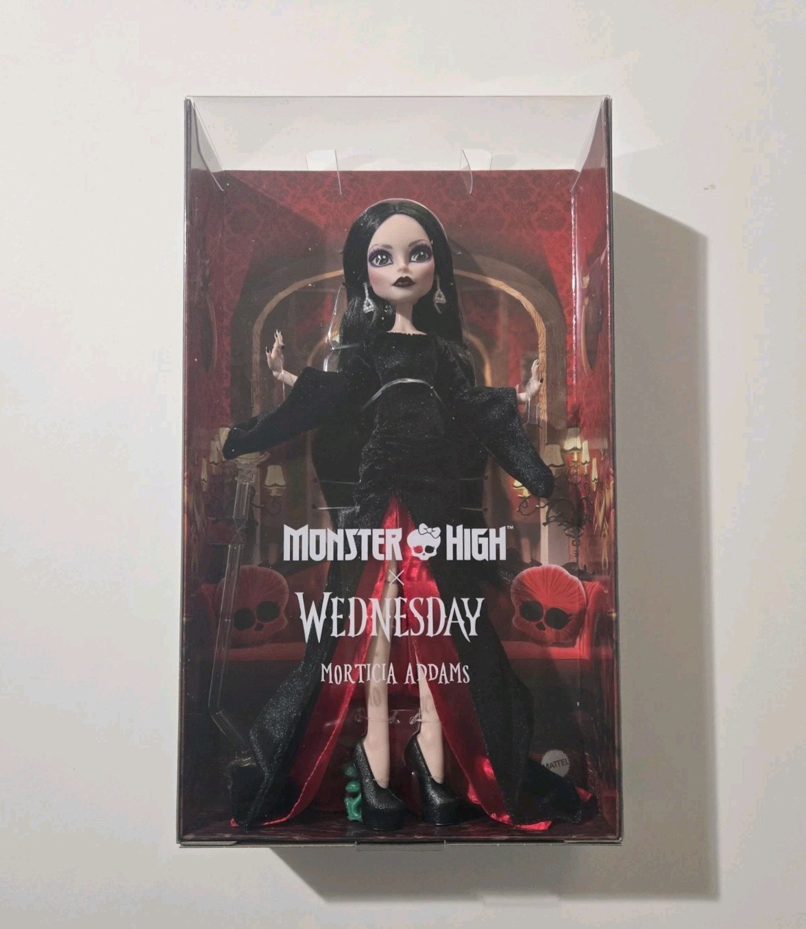 IN HAND Monster High × Wednesday Morticia Addams Doll Release Date 03/04/2026