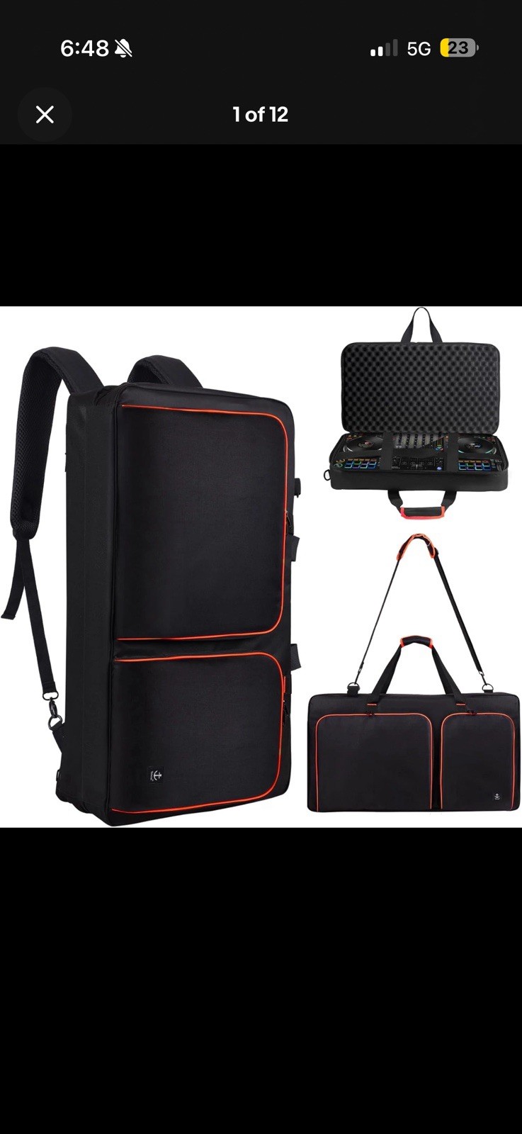 DJ Controller Case for DDJ-FLX10/ 1000/REV7/REV5/800/ FLX6 Alphatheta DDJ-GRV6 w