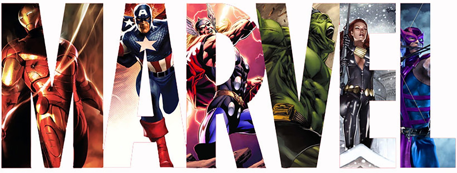 Marvel Iron On Transfer For T-Shirt + Other Light & Dark Fabrics #1