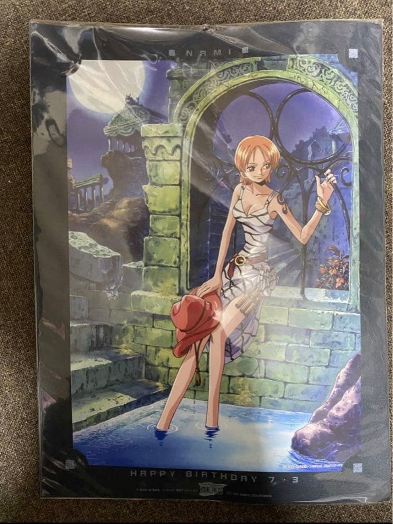 One Piece Nami Animate Ltd Birthday Portrait Discontinued Collectible