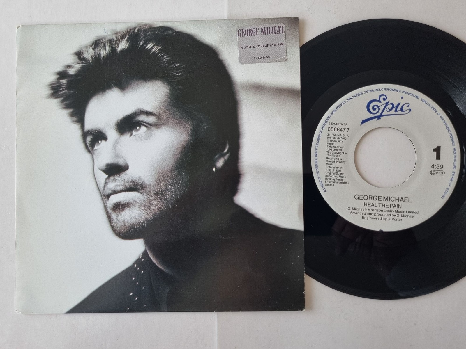 George Michael - Heal The Pain 7'' Vinyl Holland