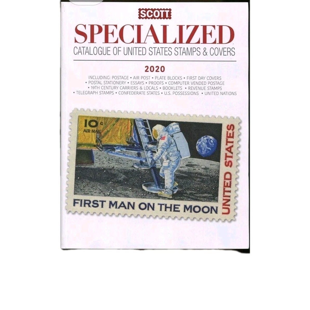 2020 Scott Us Specialized Catalogue of - Paperback, by Chad; Jim; Donna - NEW 