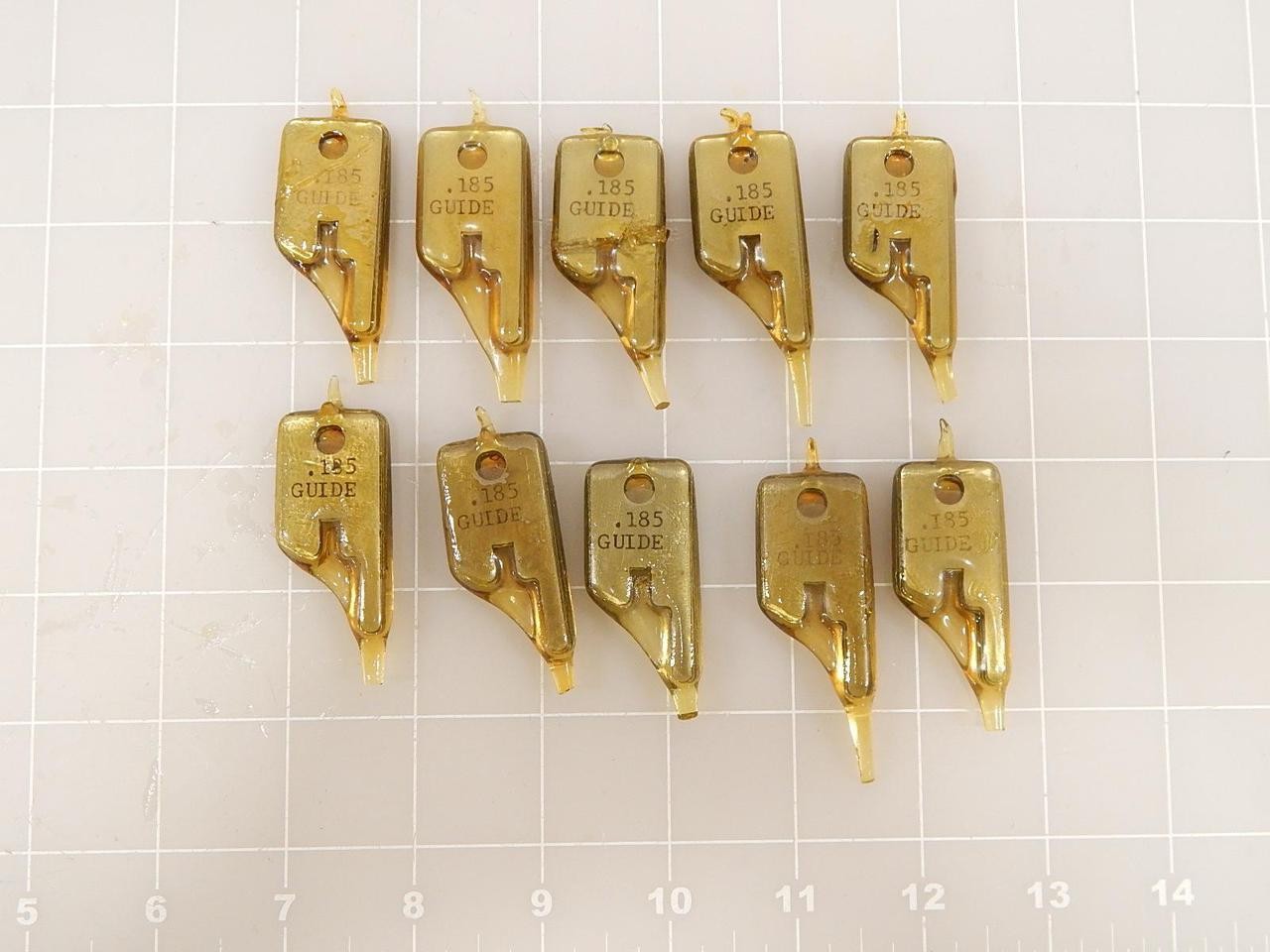 LOT OF 10 EUBANKS .185 ENGINEERING BLADE SET T69454