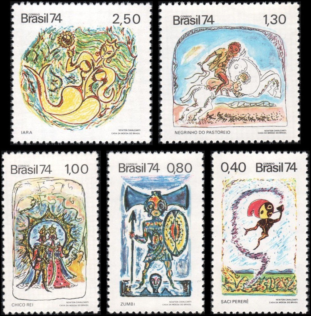 Brazil #1332-1336 set MNH