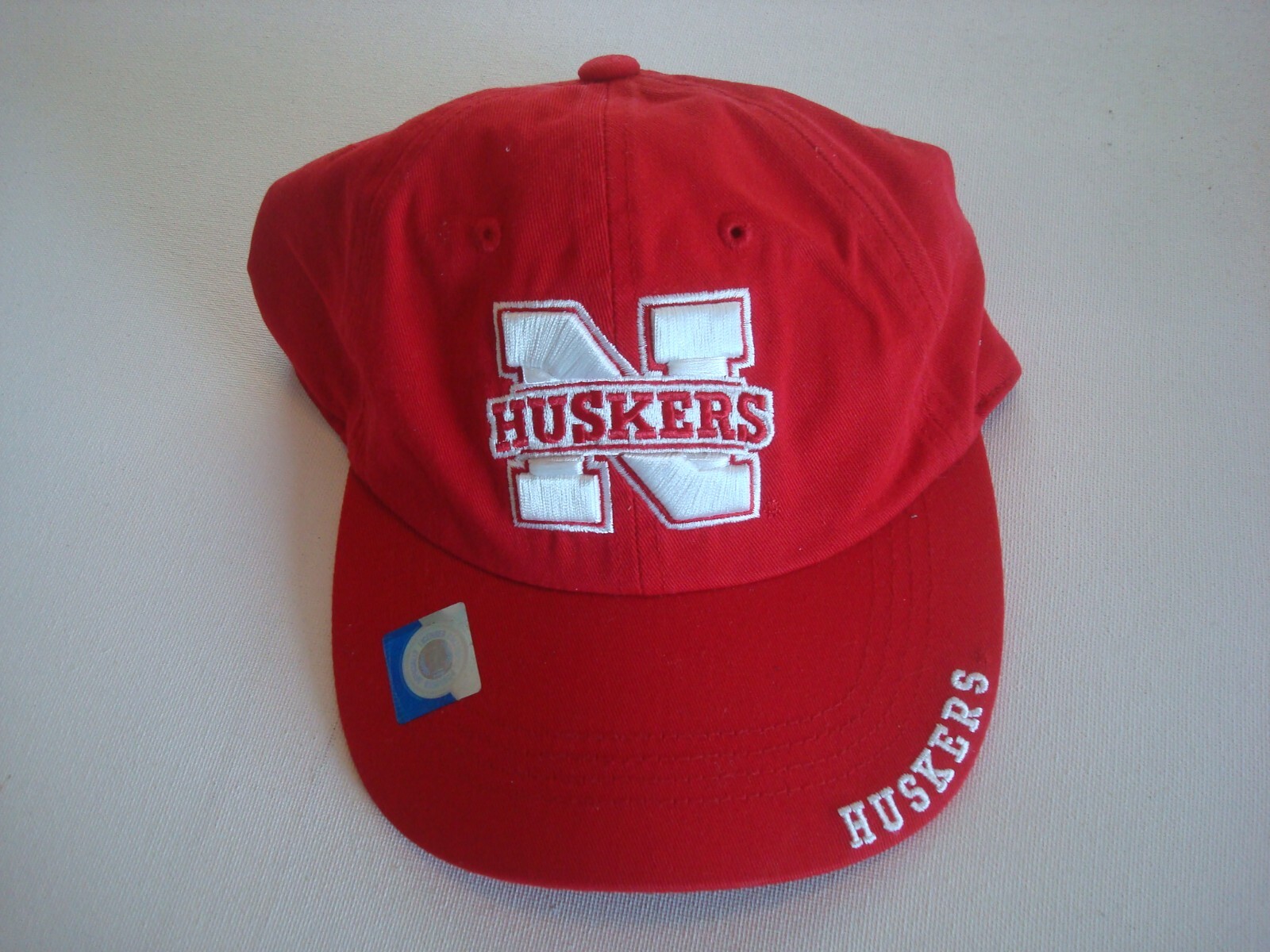 NEBRASKA HUSKERS    GOLF  BEACH STRAPBACK DEADSTOCK HAT CAP VINTAGE C3