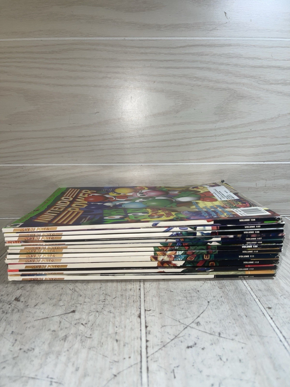 Nintendo Power Vol 92-103 (12 Issue Lot) 11 POSTERS 1997 ISSUES Jan- Dec