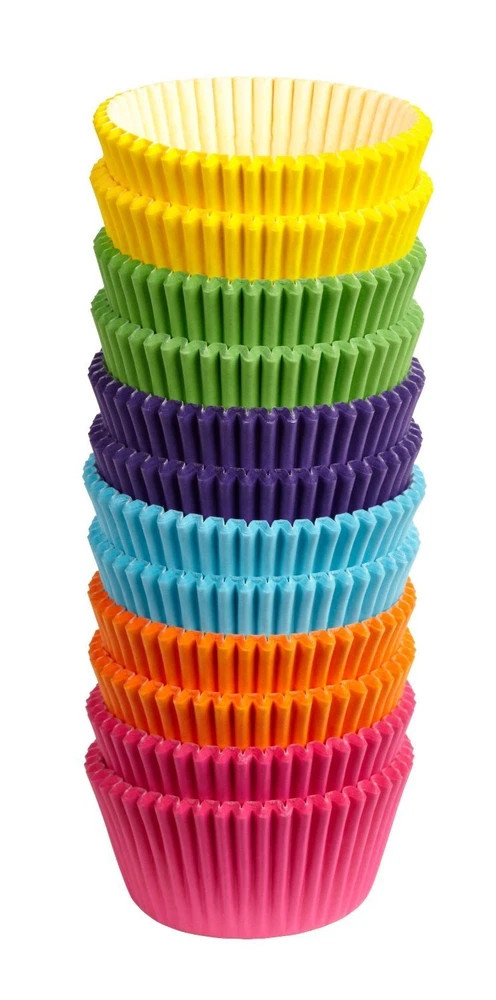 Wilton 300 Count Assorted Rainbow Cupcake Baking Cups For Any Occasion