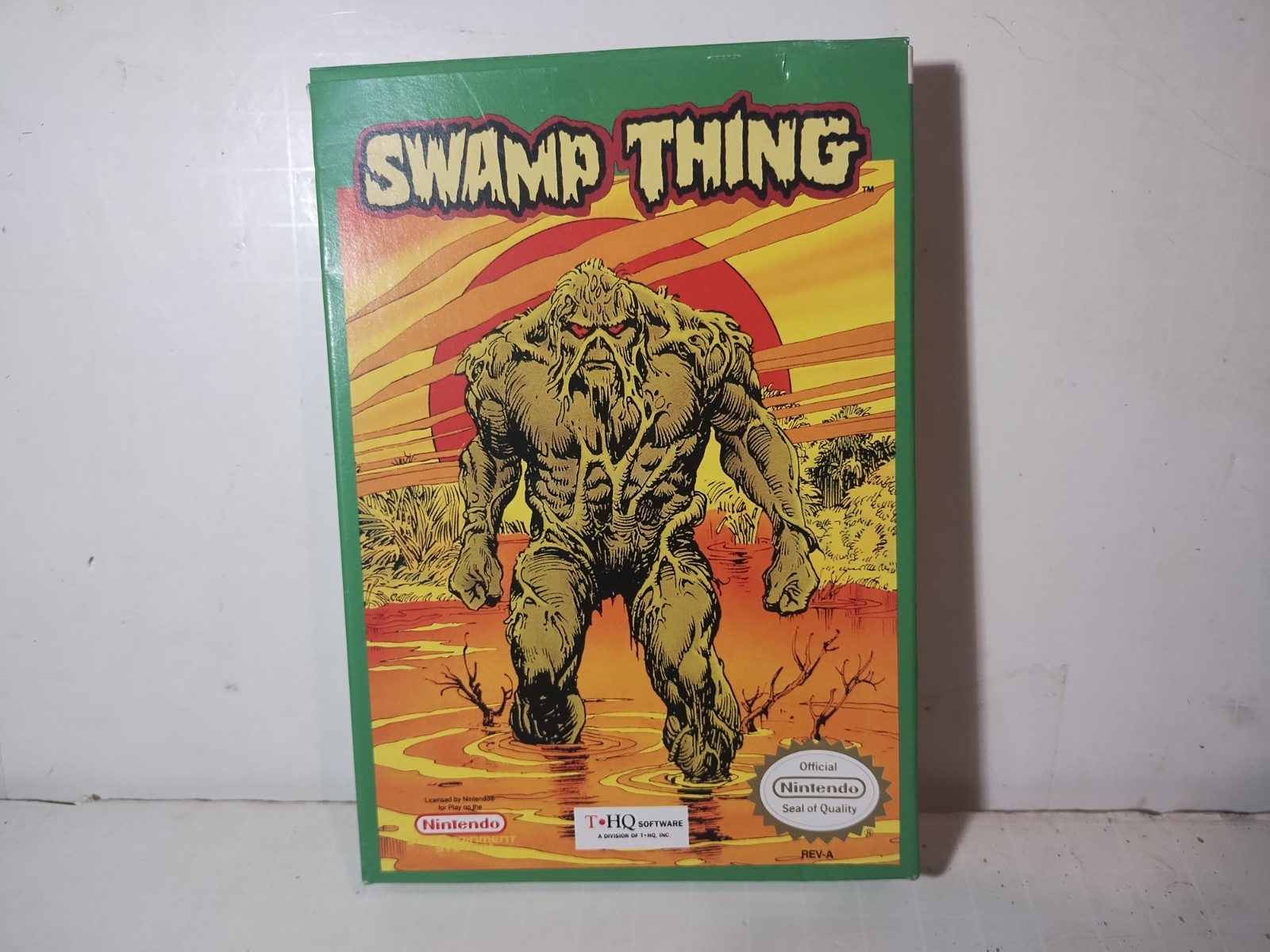 Empty Swamp Thing Nintendo NES Game Box Only