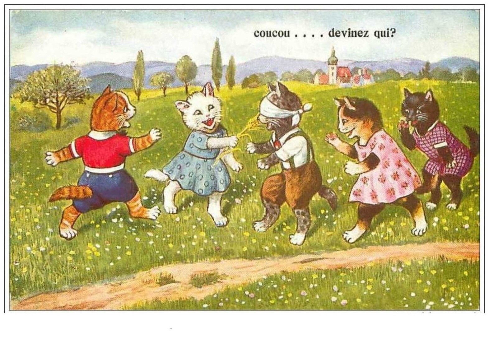 Cats No. 1000. Hello.... Guess Who? Playing Cats At Collin-Mayat