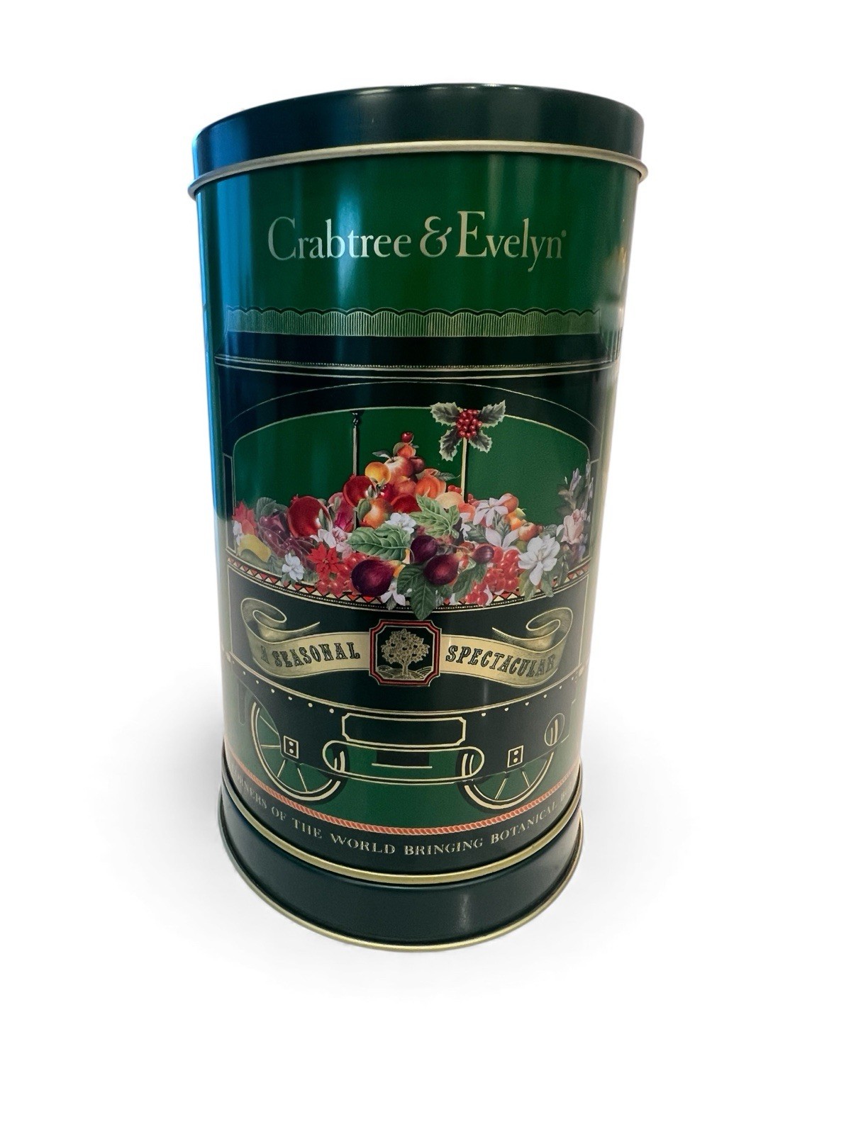 Musical Crabtree & Evelyn Scentsational 6 Hand Therapy Tin, "Sleigh Ride"